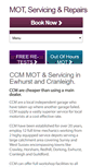Mobile Screenshot of ccmhelp.co.uk